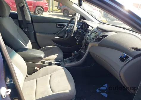 2016 Hyundai Elantra Se from USA, damaged, VIN KMHDH4AE9GU601238